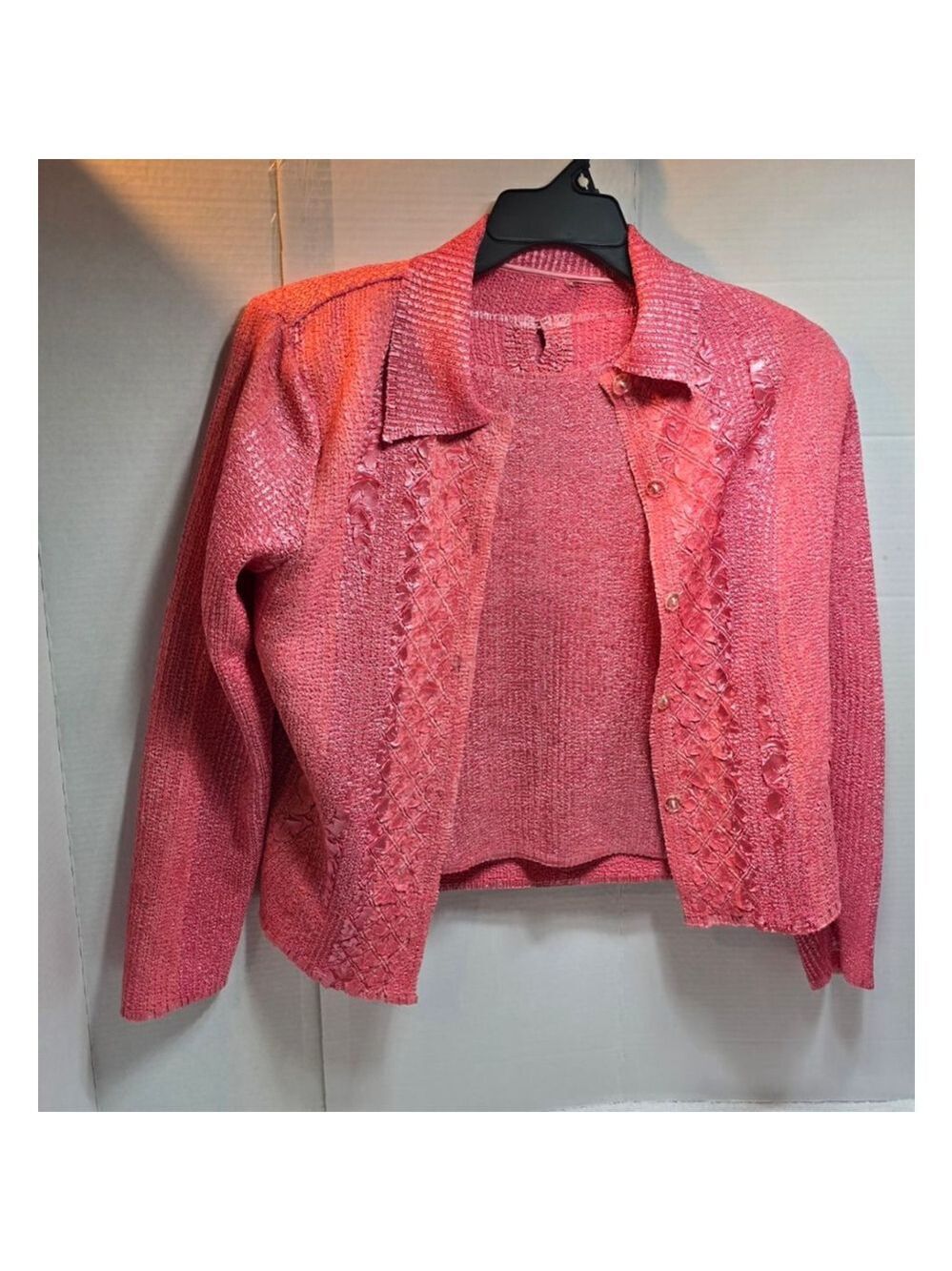 Women's Unbranded Pink Blazer & Suit Jacket medium